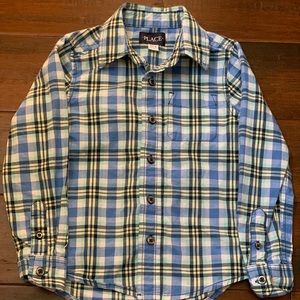 Boys Size 4 Children’s Place Button Down Shirt